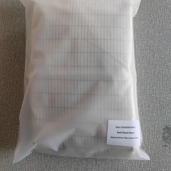 Beautiful Feet Conductive Health earthed organic cotton grounding sheet ,king